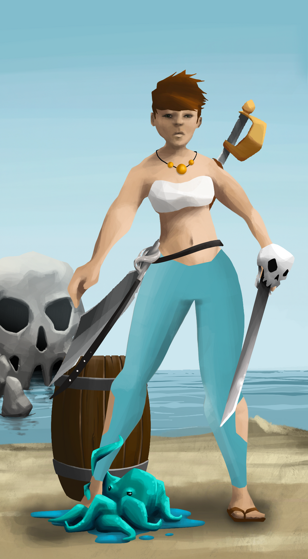 AlgoSeas Pirate #13378 NFT on Algorand