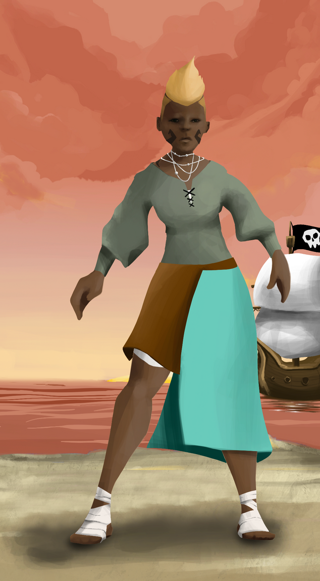 AlgoSeas Pirate #13380 NFT on Algorand