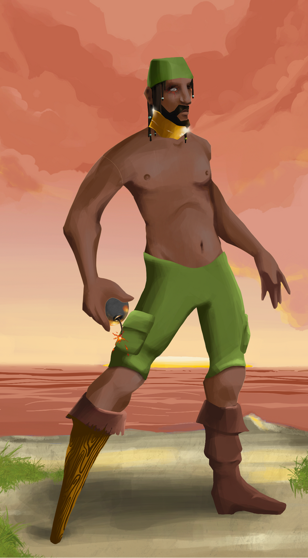 AlgoSeas Pirate #13429 NFT on Algorand