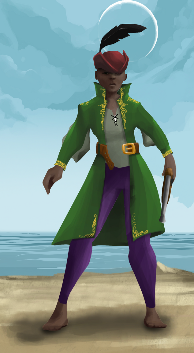 AlgoSeas Pirate #13434 NFT on Algorand