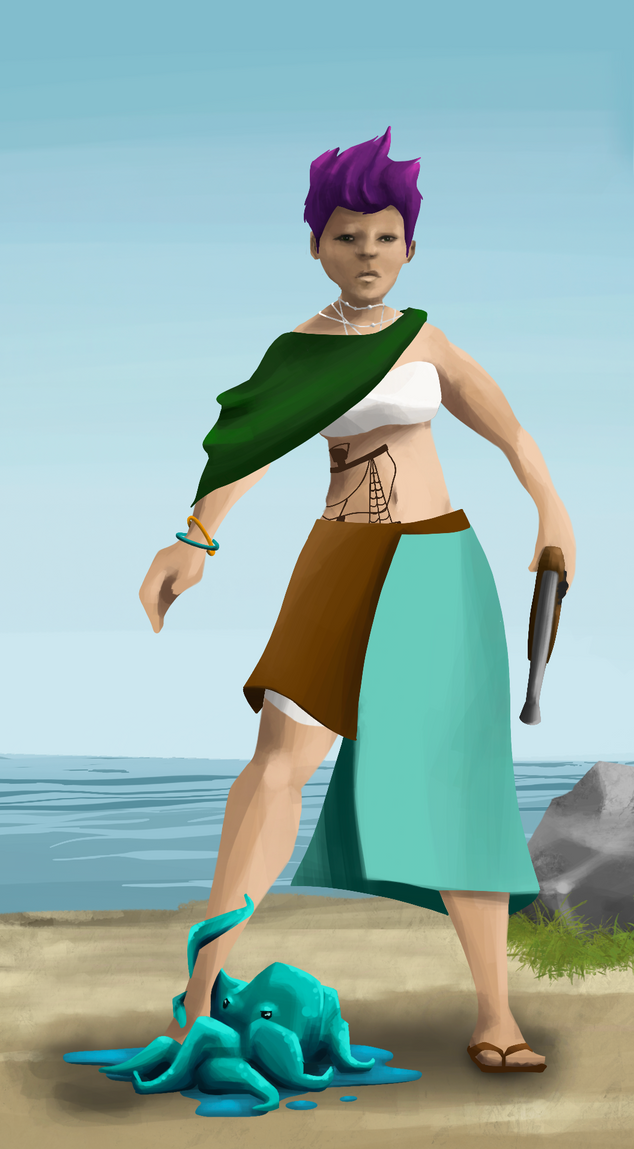 AlgoSeas Pirate #13448 NFT on Algorand