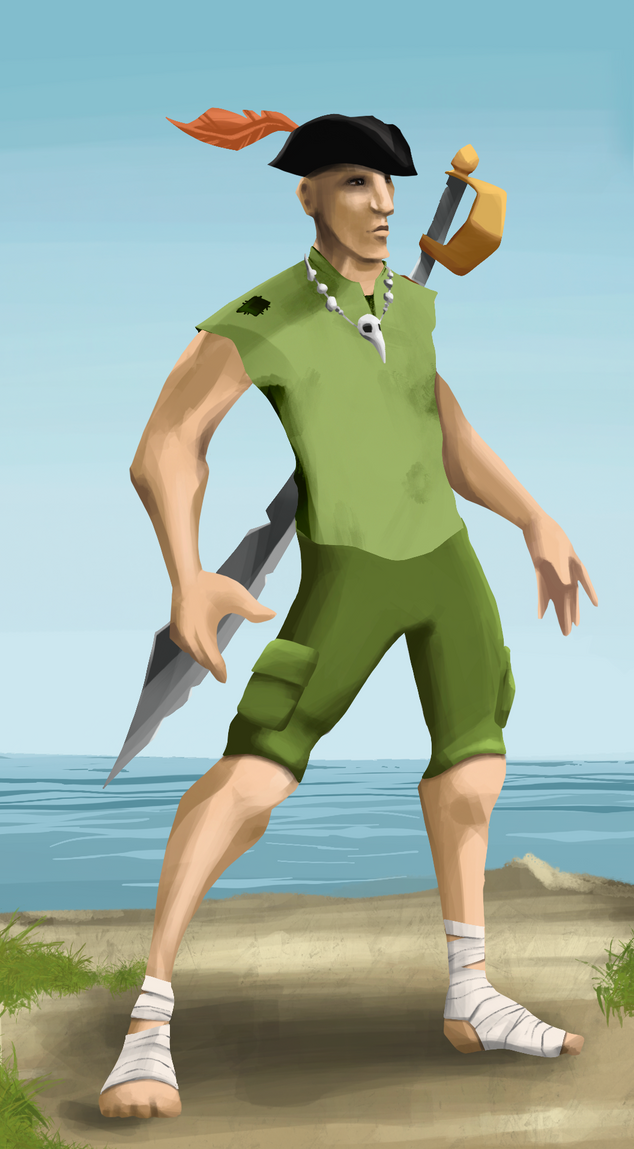 AlgoSeas Pirate #1345 NFT on Algorand