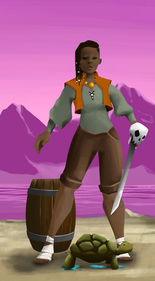 AlgoSeas Pirate #13467 NFT on Algorand