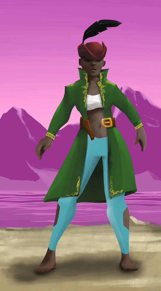 AlgoSeas Pirate #1347 NFT on Algorand