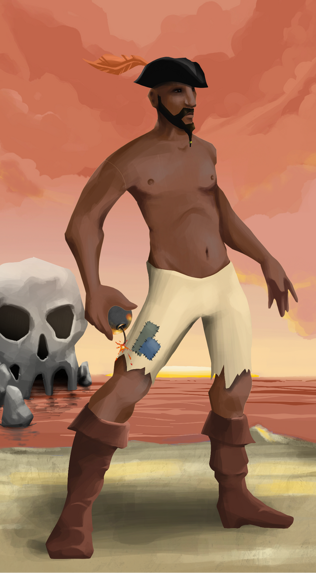 AlgoSeas Pirate #13471 NFT on Algorand