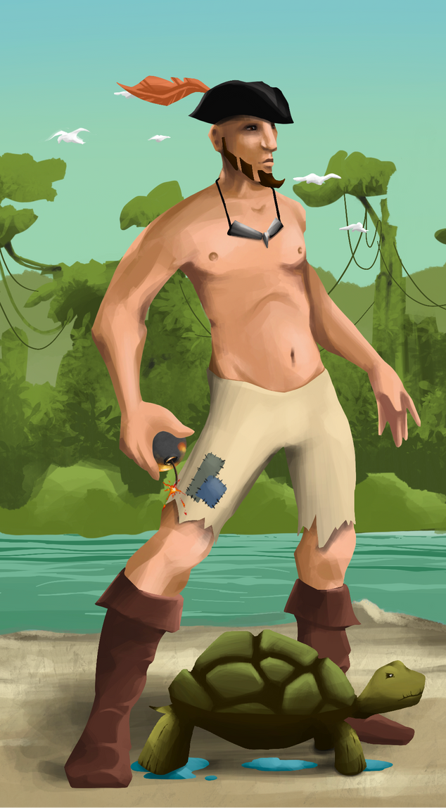 AlgoSeas Pirate #13484 NFT on Algorand