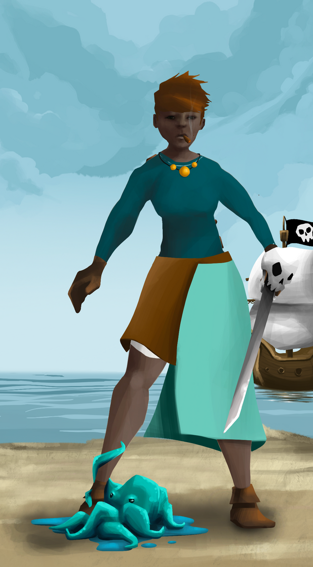 AlgoSeas Pirate #13486 NFT on Algorand