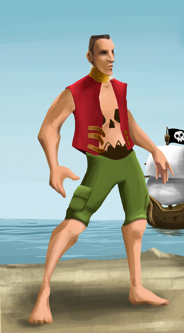 AlgoSeas Pirate #13491 NFT on Algorand