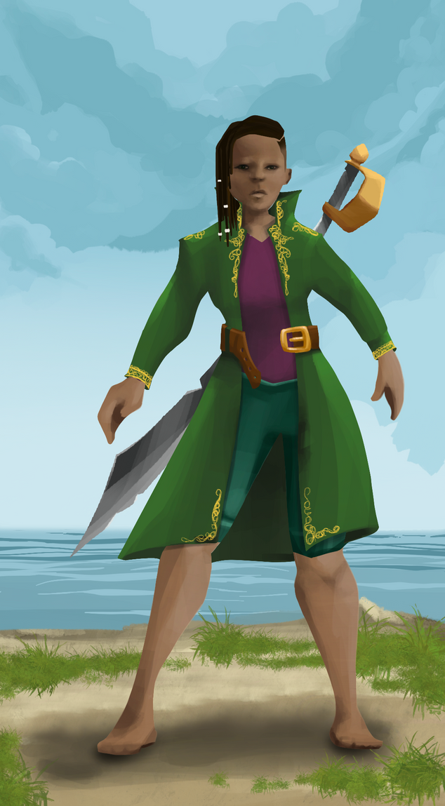 AlgoSeas Pirate #13515 NFT on Algorand