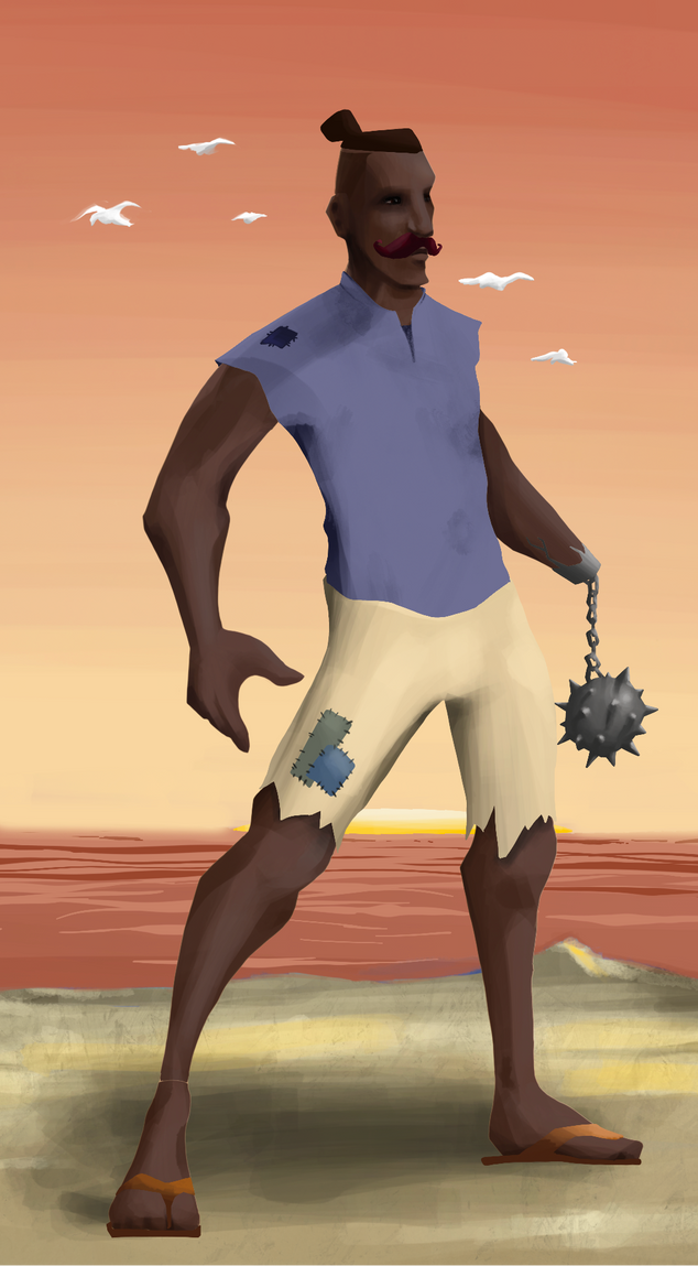 AlgoSeas Pirate #1352 NFT on Algorand