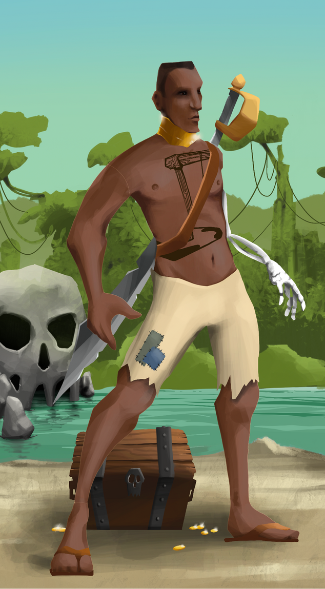 AlgoSeas Pirate #13529 NFT on Algorand