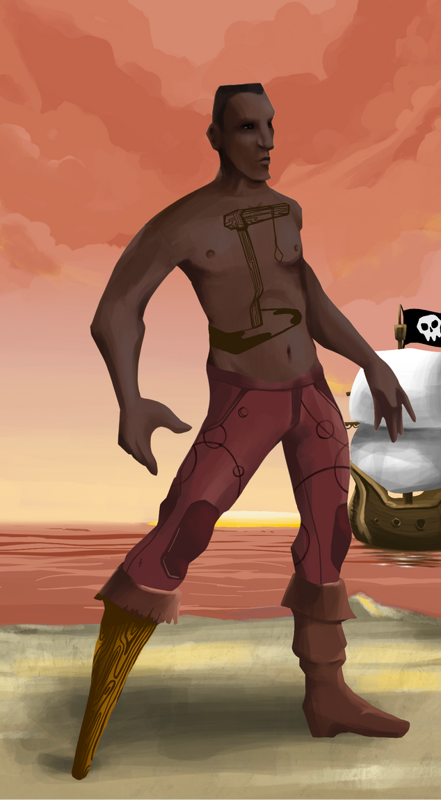 AlgoSeas Pirate #13545 NFT on Algorand