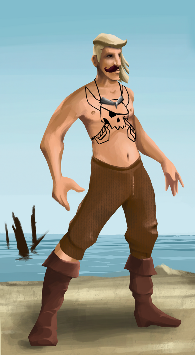 AlgoSeas Pirate #13548 NFT on Algorand