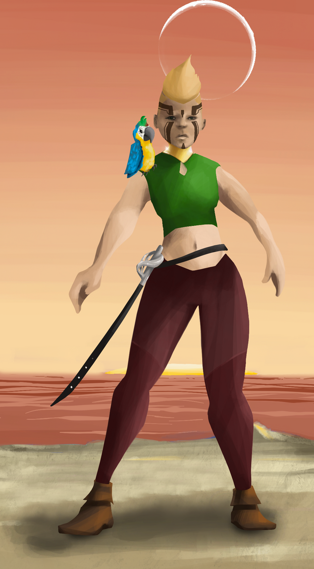 AlgoSeas Pirate #13557 NFT on Algorand