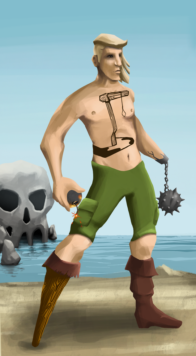 AlgoSeas Pirate #13566 NFT on Algorand