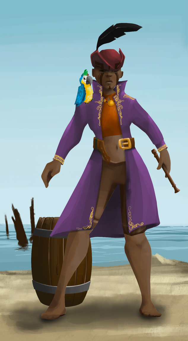 AlgoSeas Pirate #13573 NFT on Algorand