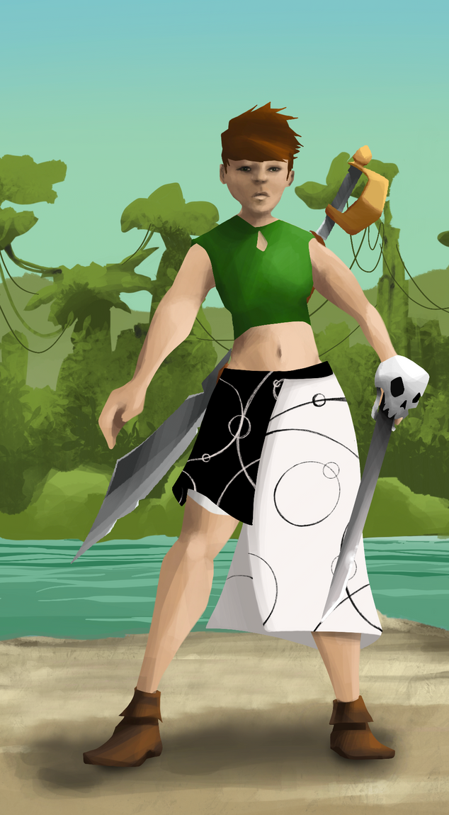 AlgoSeas Pirate #1358 NFT on Algorand