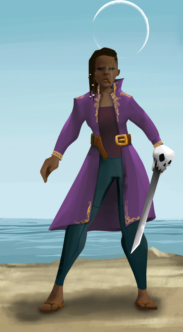 AlgoSeas Pirate #13588 NFT on Algorand
