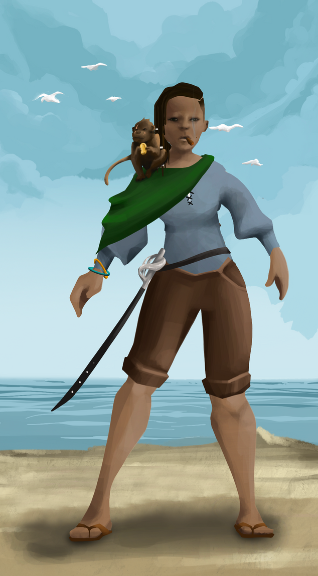 AlgoSeas Pirate #13590 NFT on Algorand