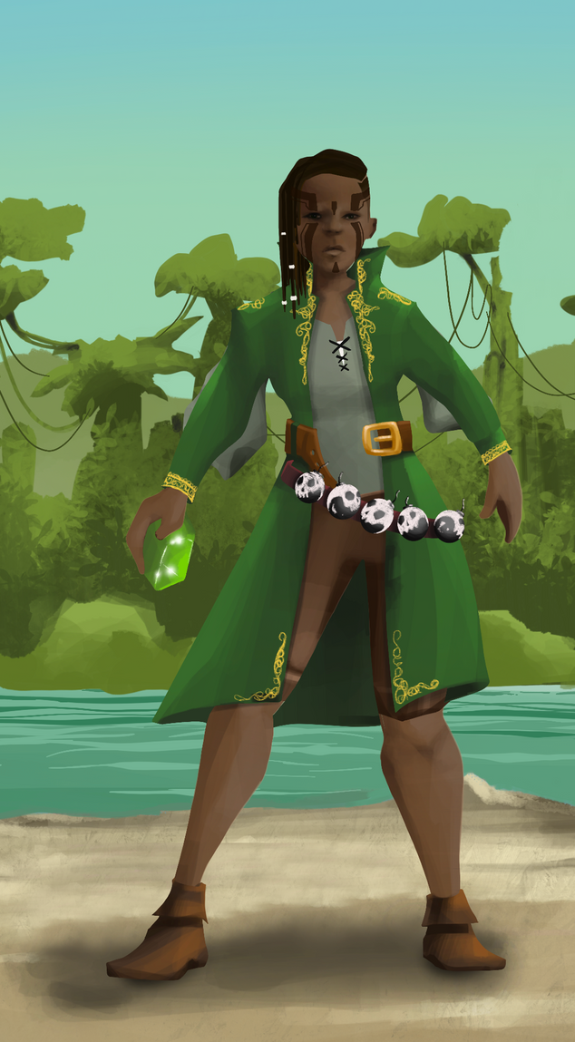 AlgoSeas Pirate #13592 NFT on Algorand