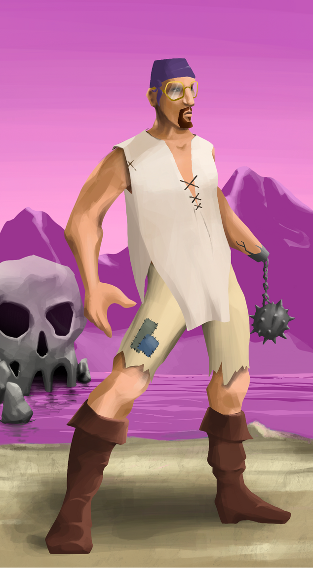 AlgoSeas Pirate #13601 NFT on Algorand