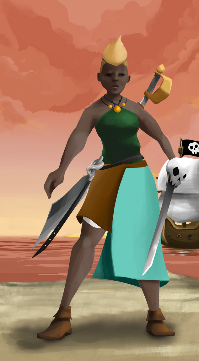 AlgoSeas Pirate #13602 NFT on Algorand