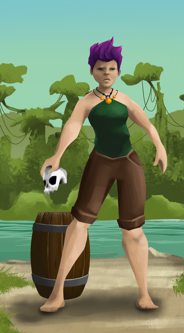 AlgoSeas Pirate #13606 NFT on Algorand