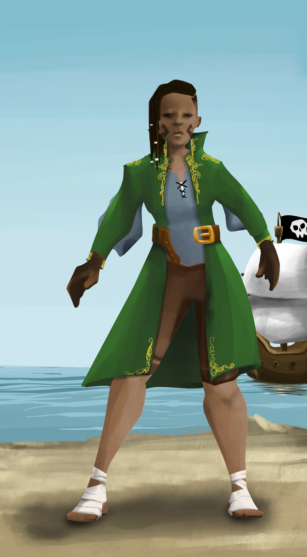 AlgoSeas Pirate #13609 NFT on Algorand