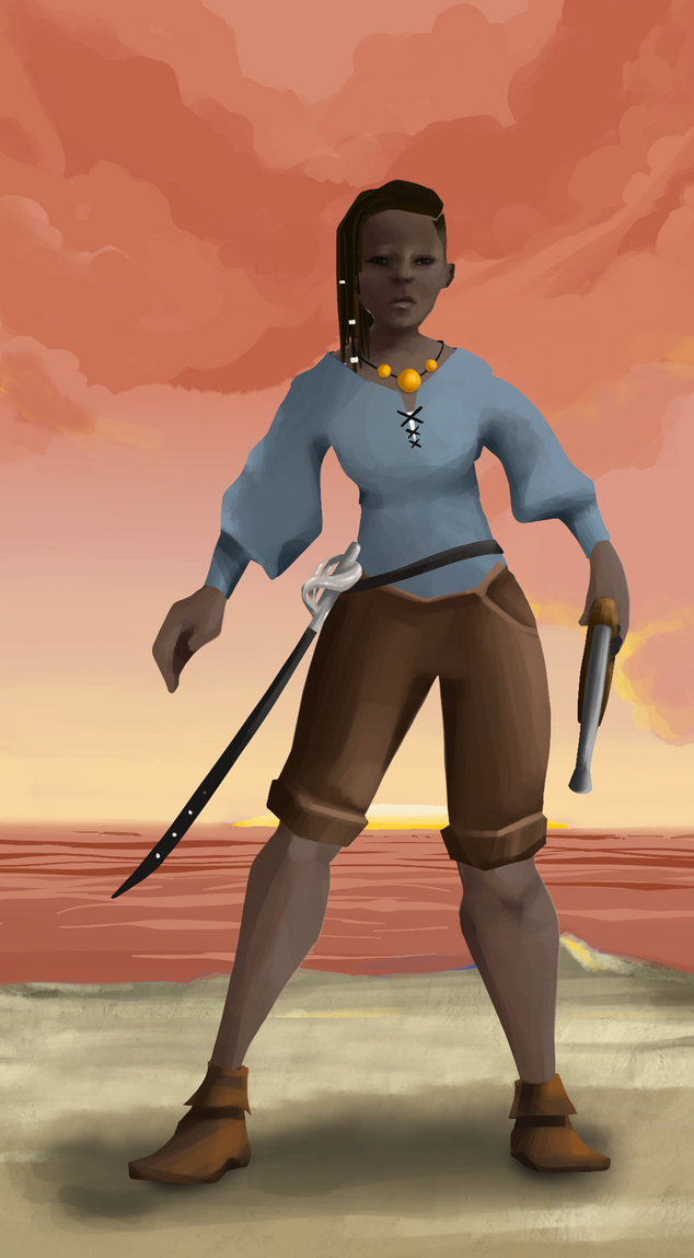 AlgoSeas Pirate #1363 NFT on Algorand