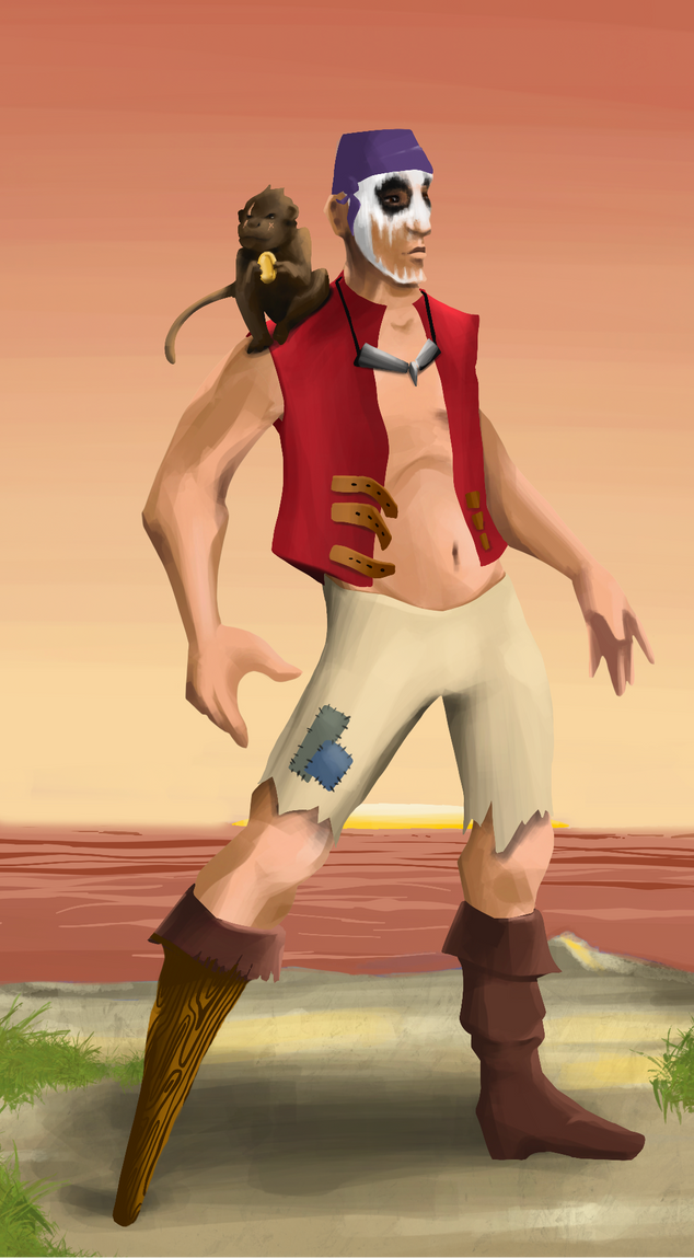 AlgoSeas Pirate #13631 NFT on Algorand