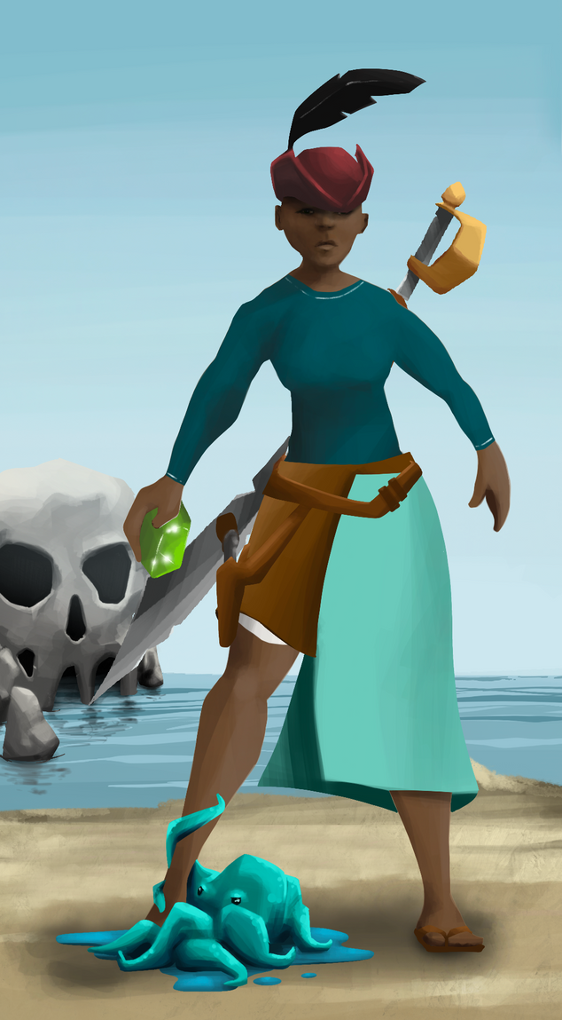 AlgoSeas Pirate #13670 NFT on Algorand