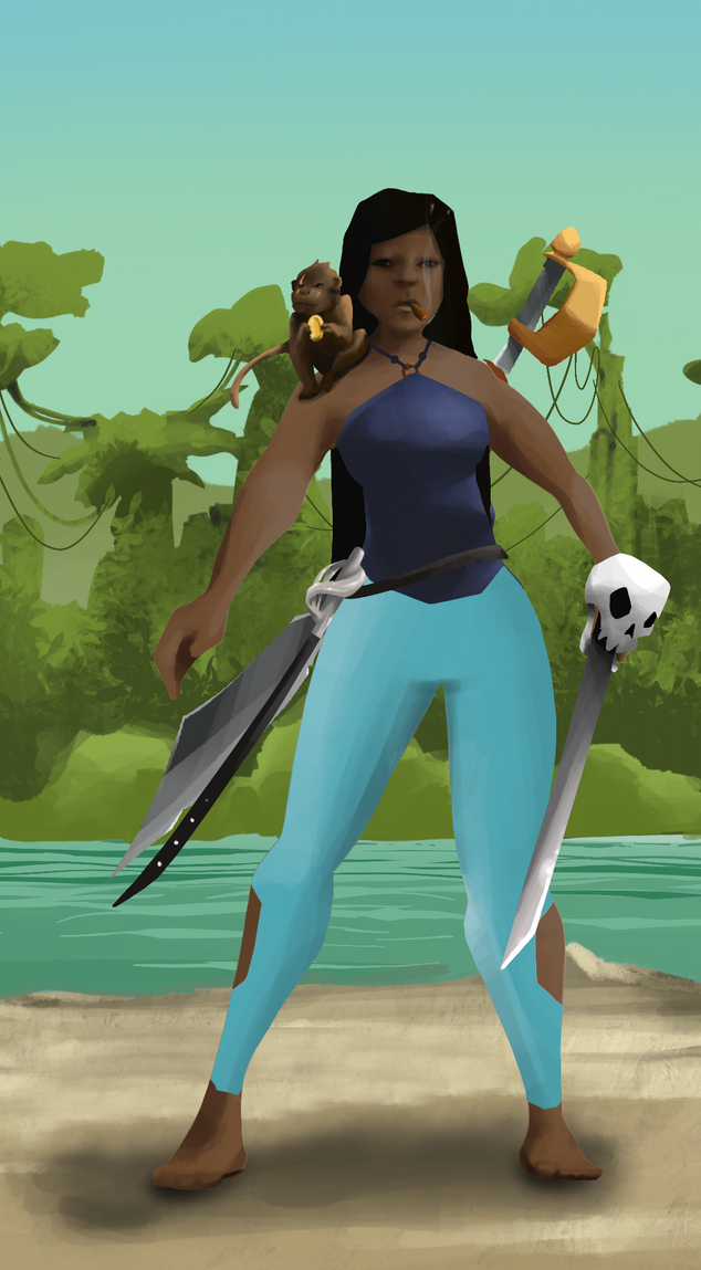 AlgoSeas Pirate #13681 NFT on Algorand