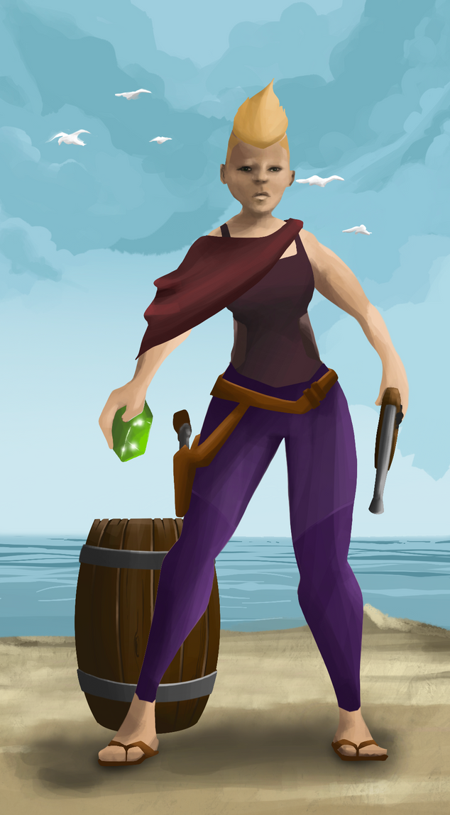 AlgoSeas Pirate #13685 NFT on Algorand