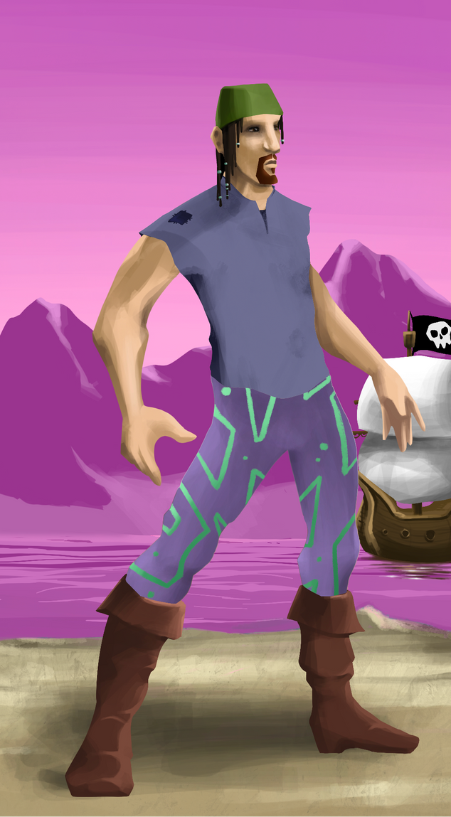 AlgoSeas Pirate #13689 NFT on Algorand