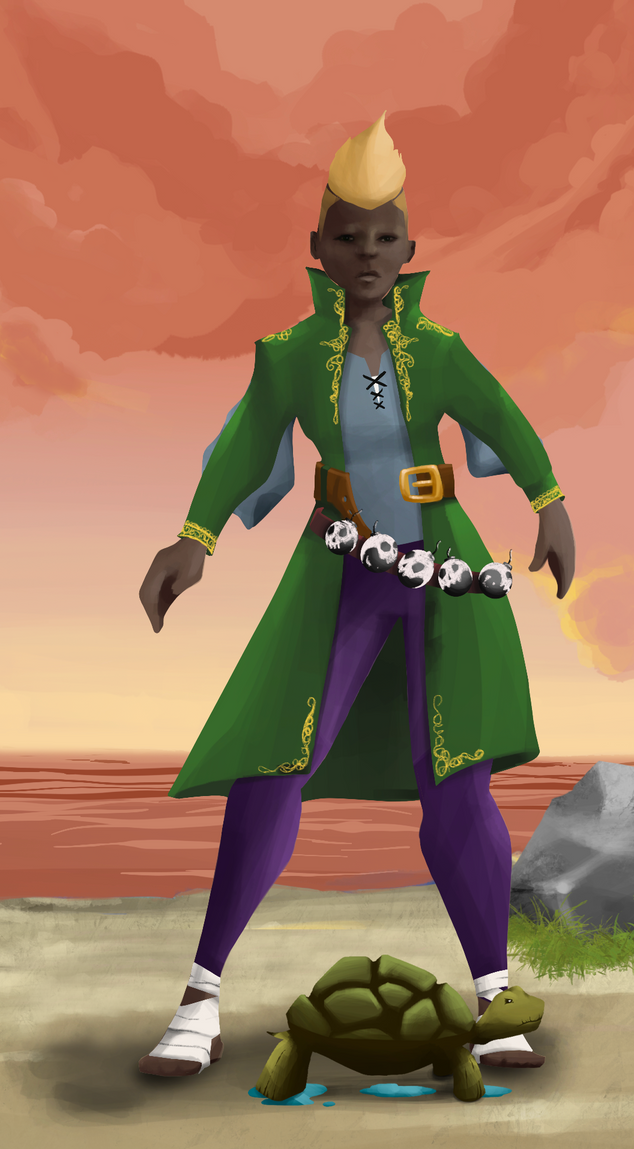 AlgoSeas Pirate #13695 NFT on Algorand