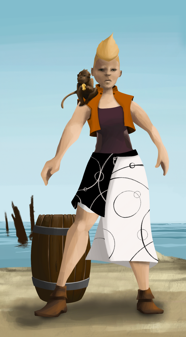 AlgoSeas Pirate #13698 NFT on Algorand