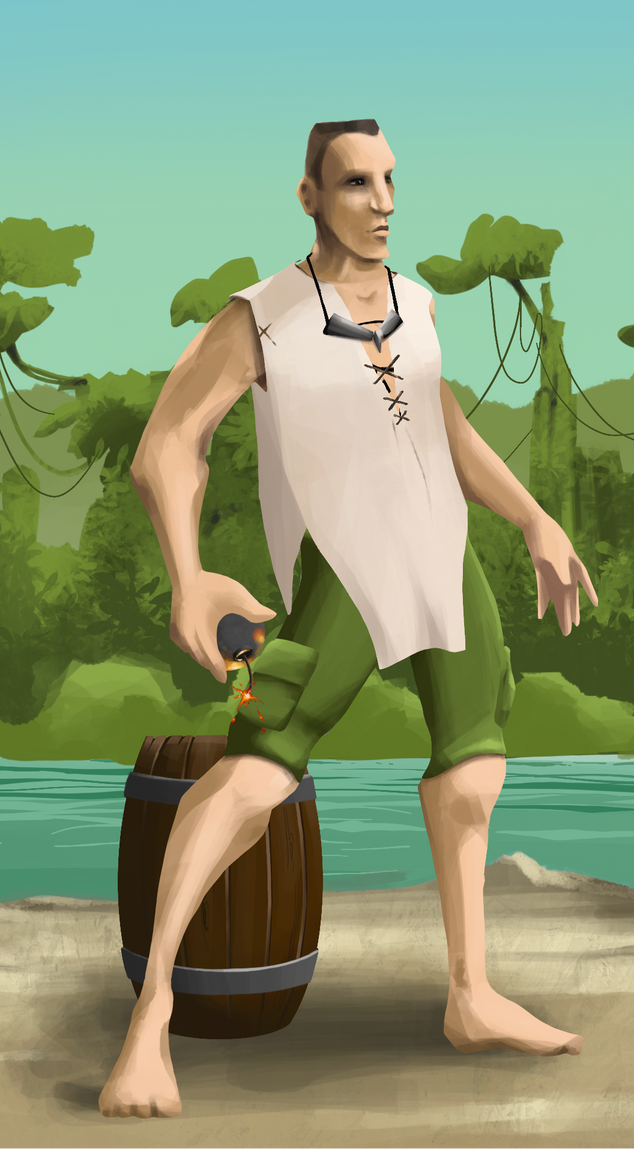 AlgoSeas Pirate #13702 NFT on Algorand