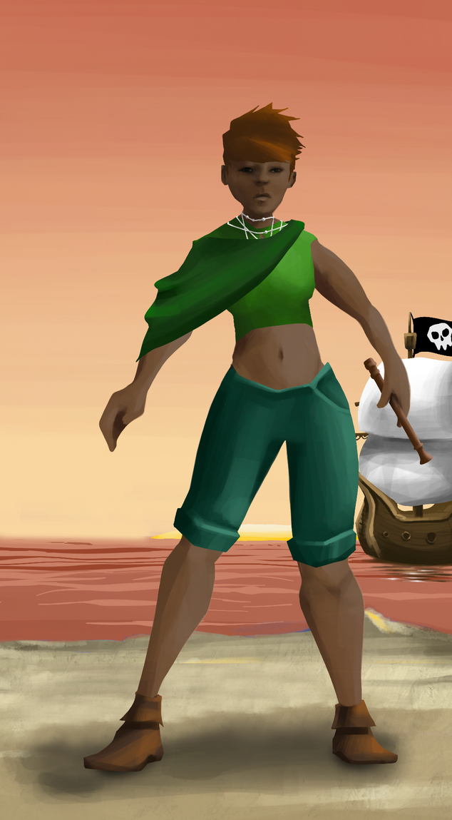 AlgoSeas Pirate #13706 NFT on Algorand