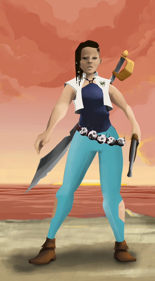 AlgoSeas Pirate #13709 NFT on Algorand