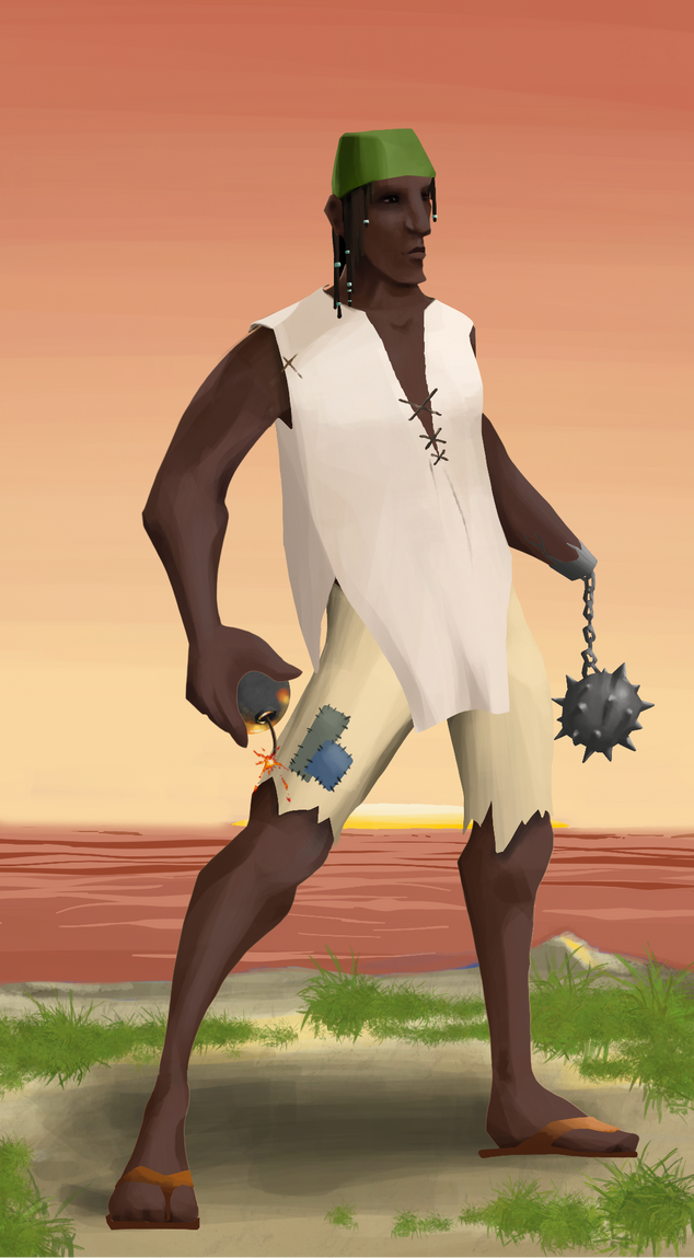 AlgoSeas Pirate #13714 NFT on Algorand