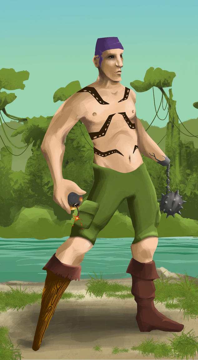 AlgoSeas Pirate #1372 NFT on Algorand