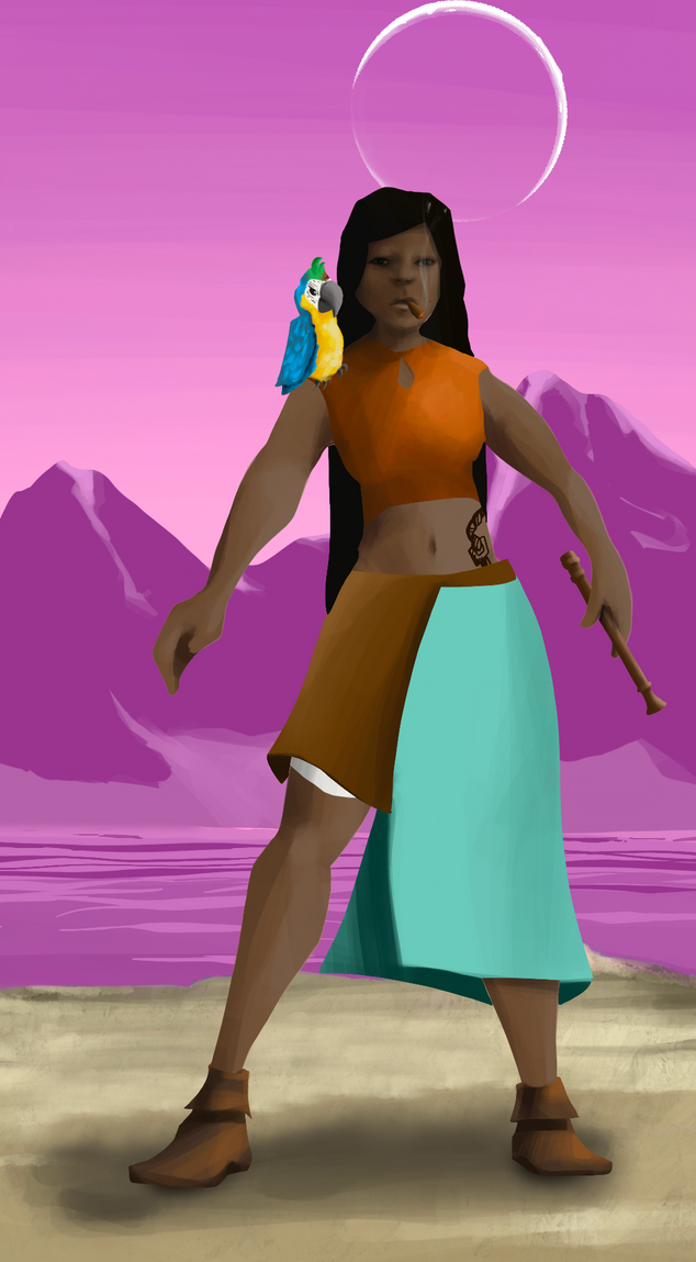 AlgoSeas Pirate #13727 NFT on Algorand