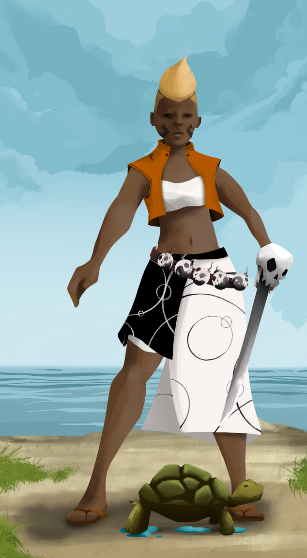 AlgoSeas Pirate #13734 NFT on Algorand