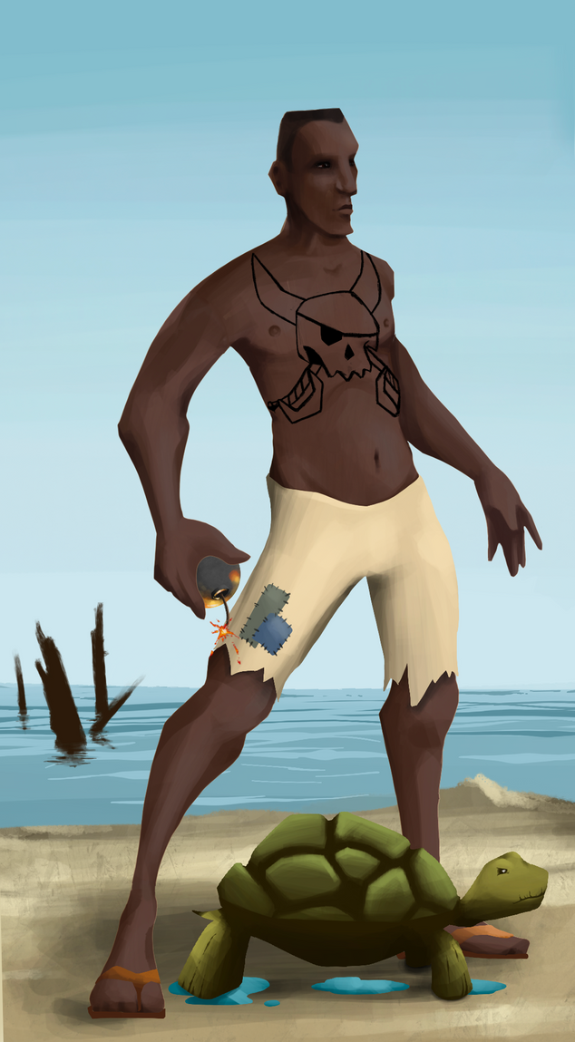 AlgoSeas Pirate #13745 NFT on Algorand