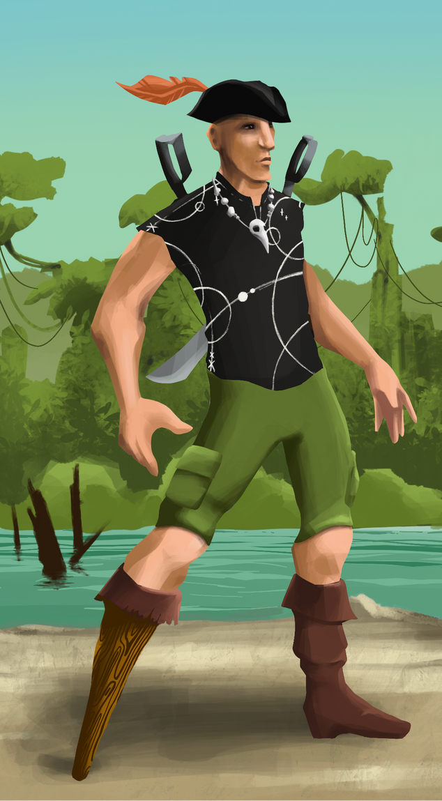 AlgoSeas Pirate #13746 NFT on Algorand