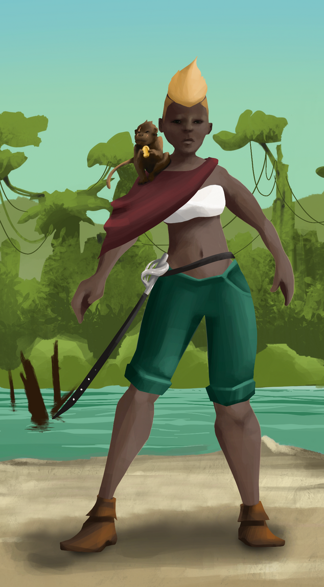 AlgoSeas Pirate #13749 NFT on Algorand