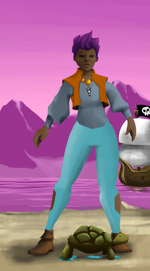 AlgoSeas Pirate #13755 NFT on Algorand