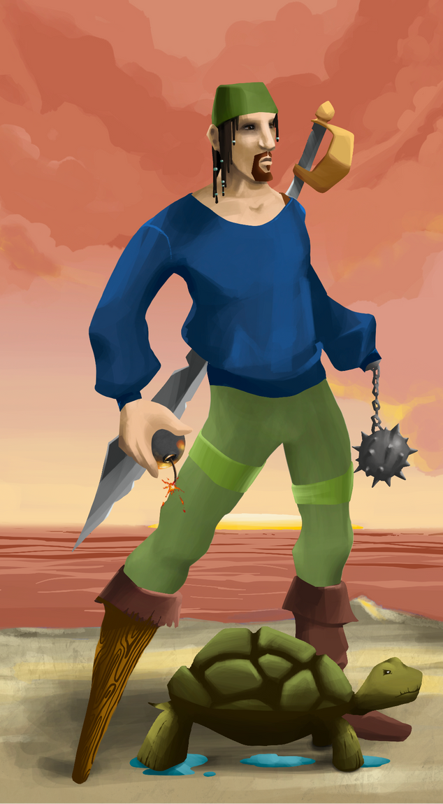 AlgoSeas Pirate #13756 NFT on Algorand