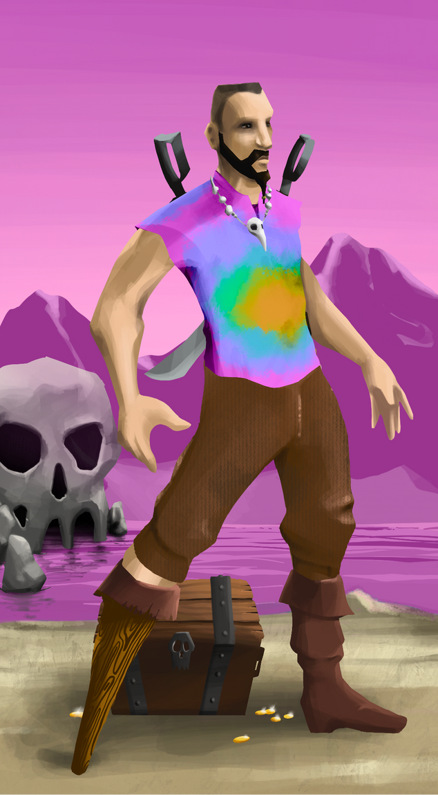 AlgoSeas Pirate #13764 NFT on Algorand