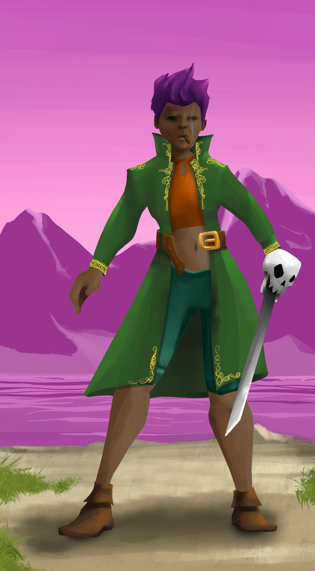 AlgoSeas Pirate #13766 NFT on Algorand